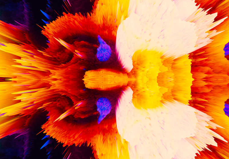 创意彩色噪波纹理艺术背景