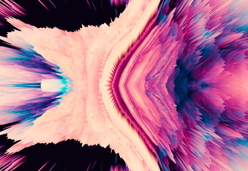 抽象粉色艺术噪波纹理现代背景