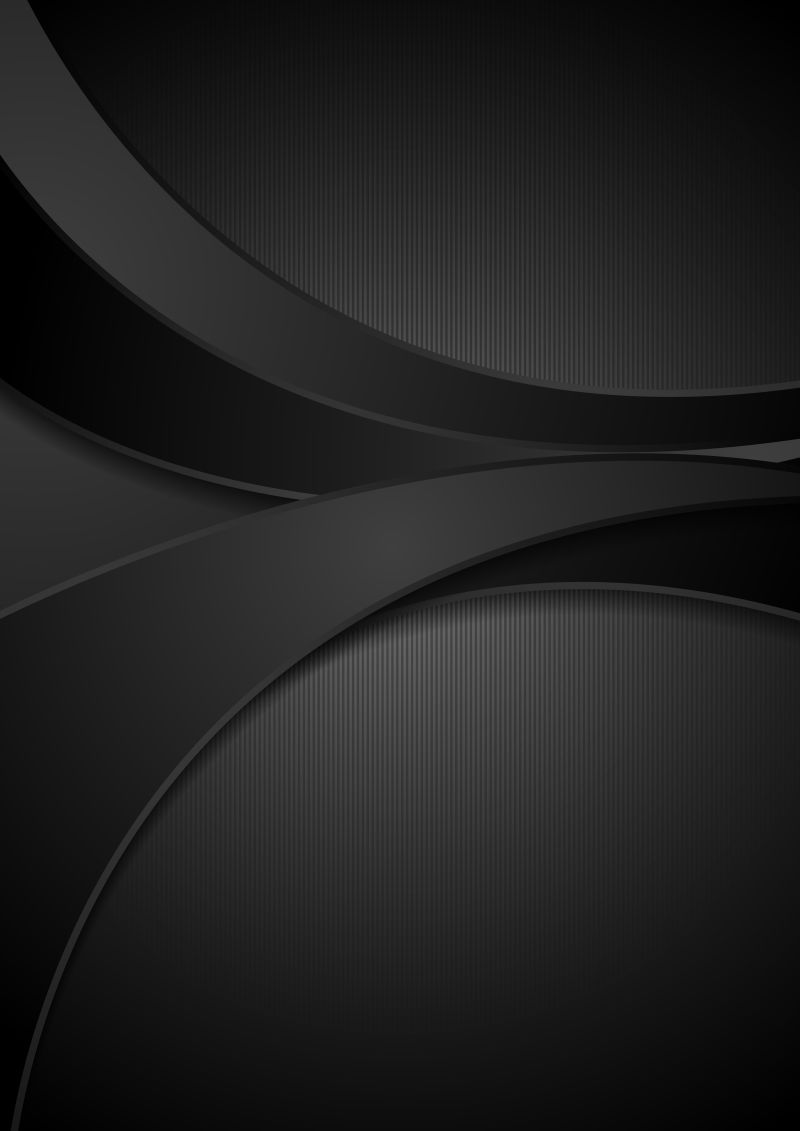 抽象矢量黑色几何纸艺背景设计