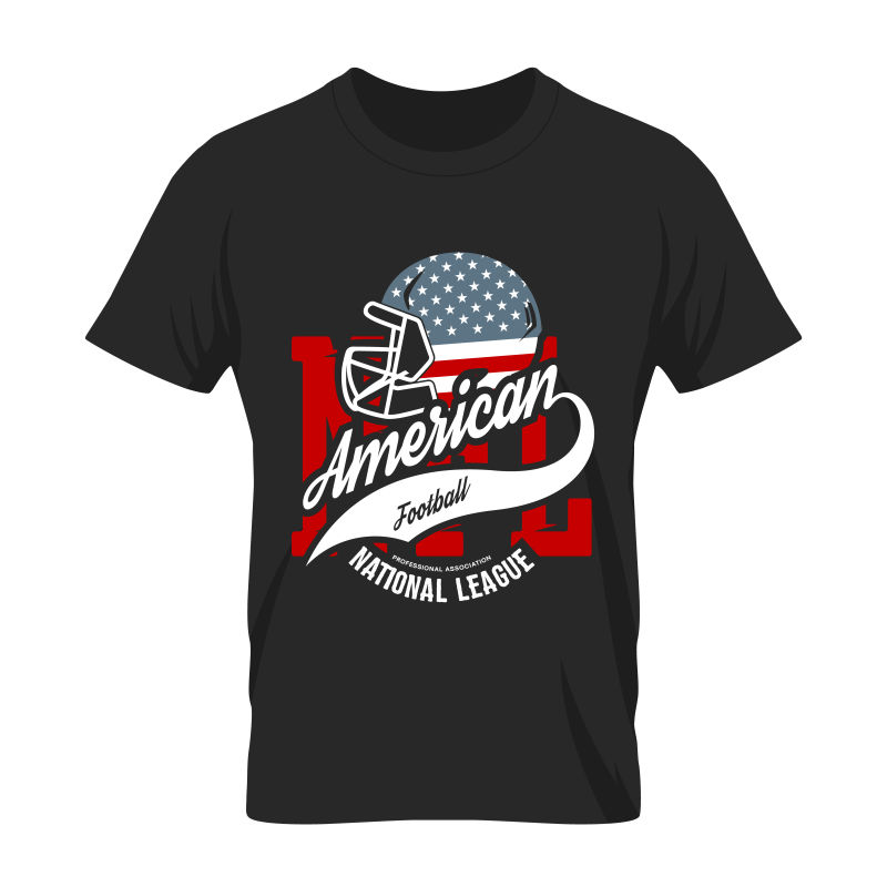 矢量t恤领口的图案装饰图片-矢量t恤对称的刺绣图案设计素材-高清图片