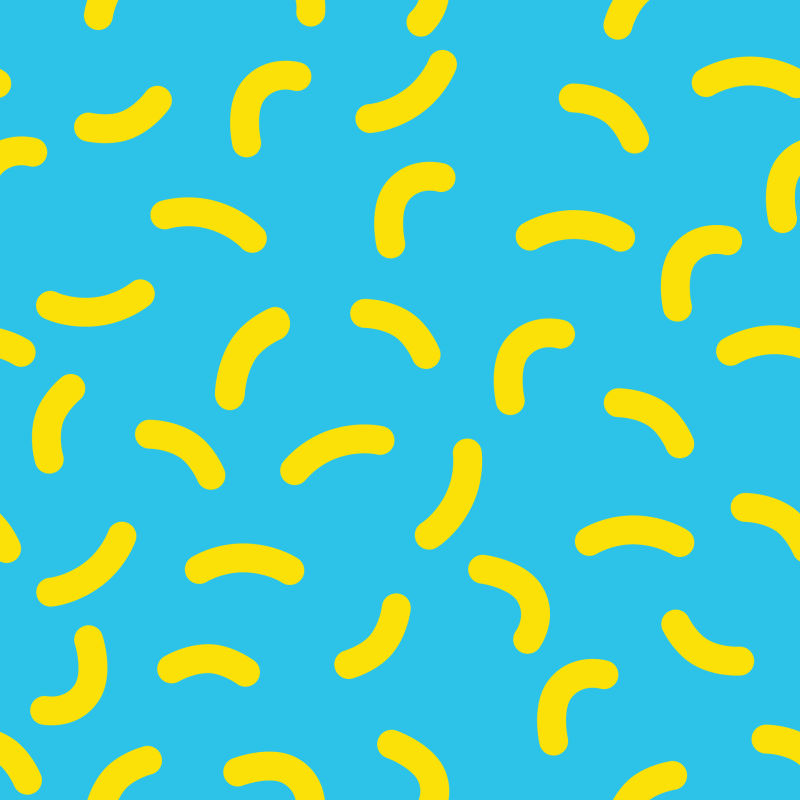 创意矢量黄色曲线纹理装饰背景