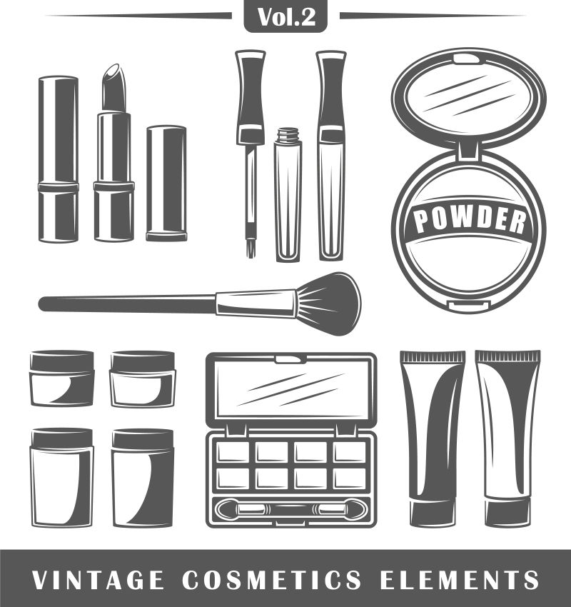 陈酿化妆品元素