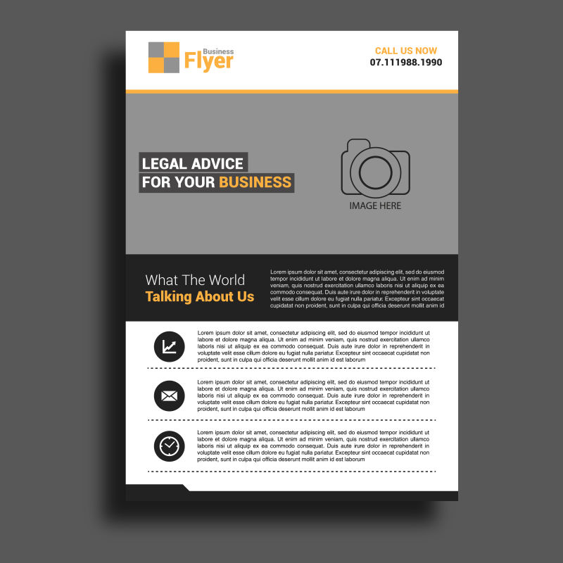 抽象矢量现代经典商业报告平面设计