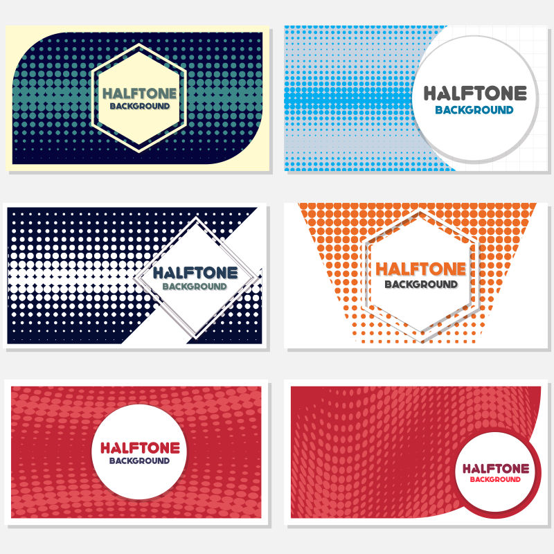 创意矢量彩色几何装饰时尚背景设计