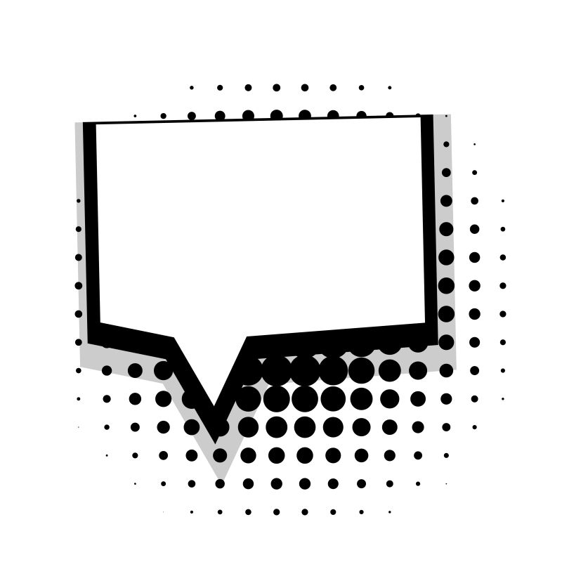 抽象矢量现代文本对话框设计元素