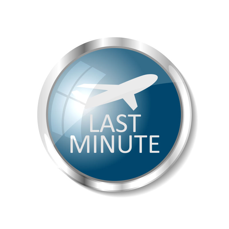 抽象矢量现代最后一分钟主题的网页按钮设计