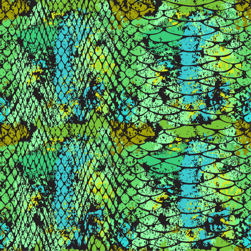 抽象矢量现代蛇皮纹理背景