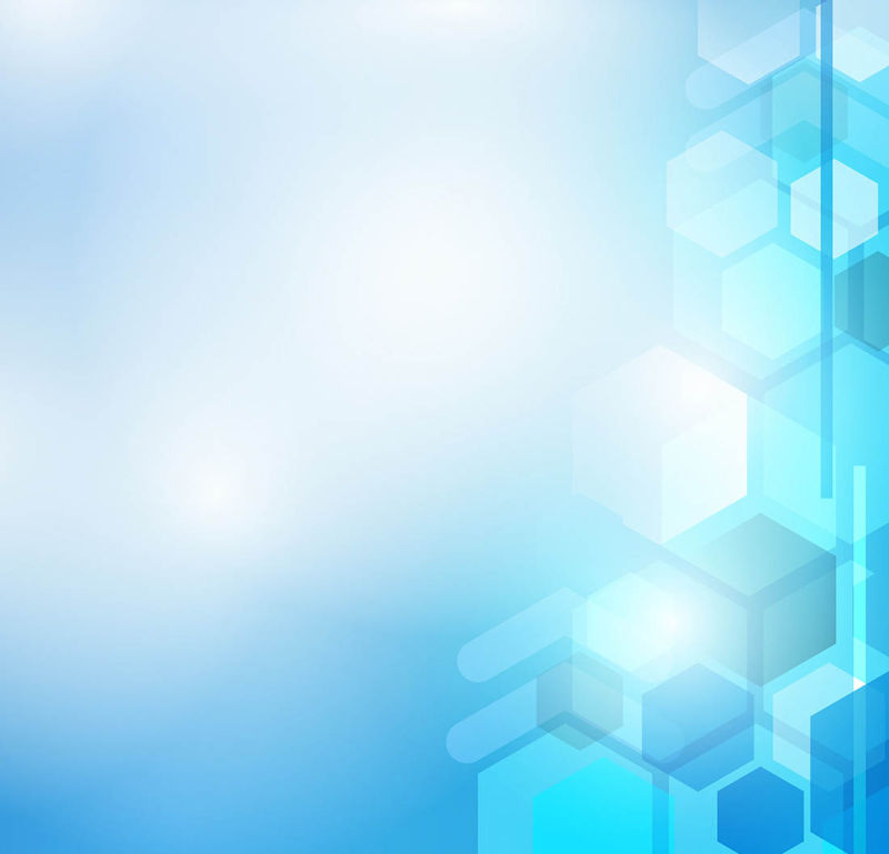 抽象矢量蓝色几何图形元素背景