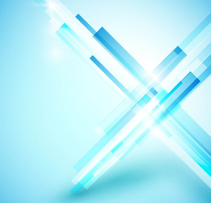 抽象矢量蓝色技术主题背景设计