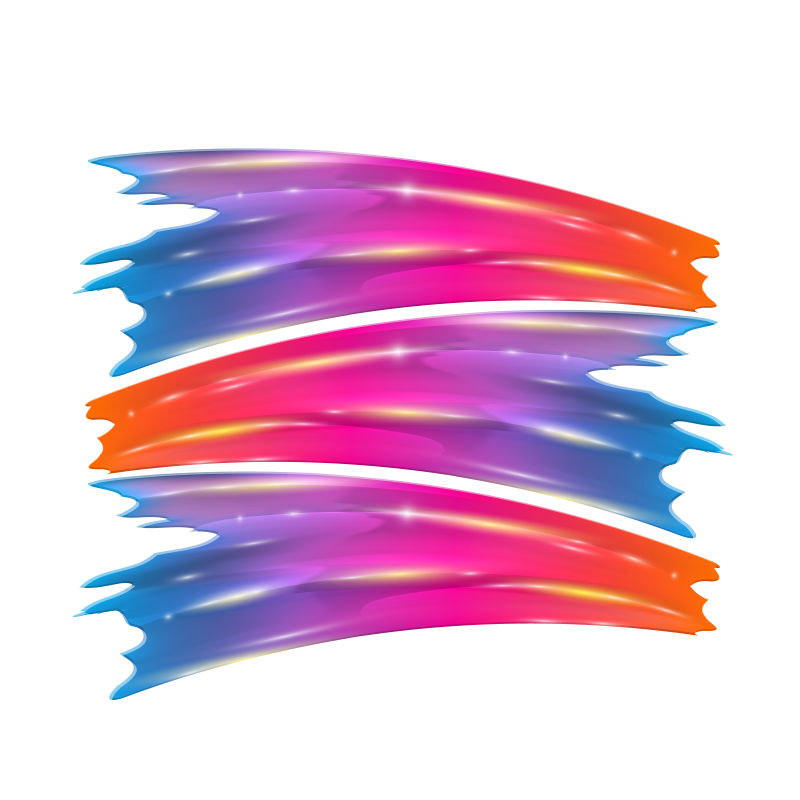 抽象矢量现代彩色油漆飞溅背景设计