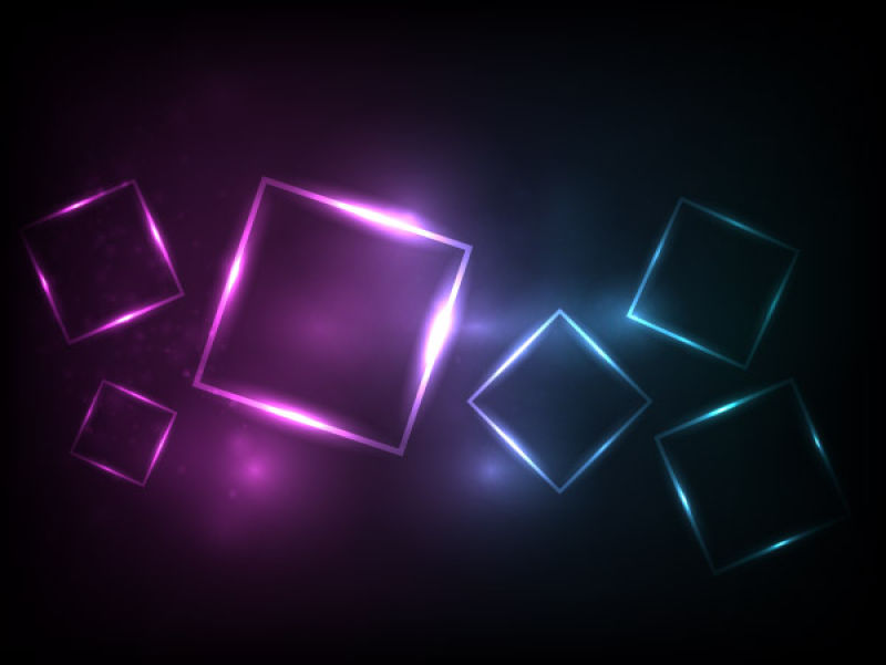 EPS10矢量方格设计-深色背景