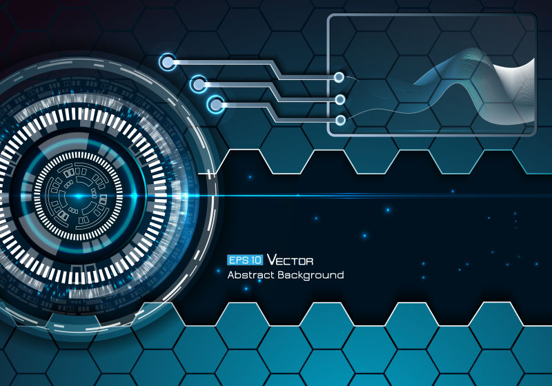 矢量科技空间背景图片 创意矢量现代未来科技主题背景设计素材 高清图片 摄影照片 寻图免费打包下载