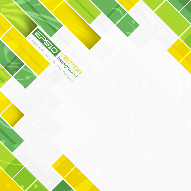 创意矢量现代方格元素的时尚背景设计