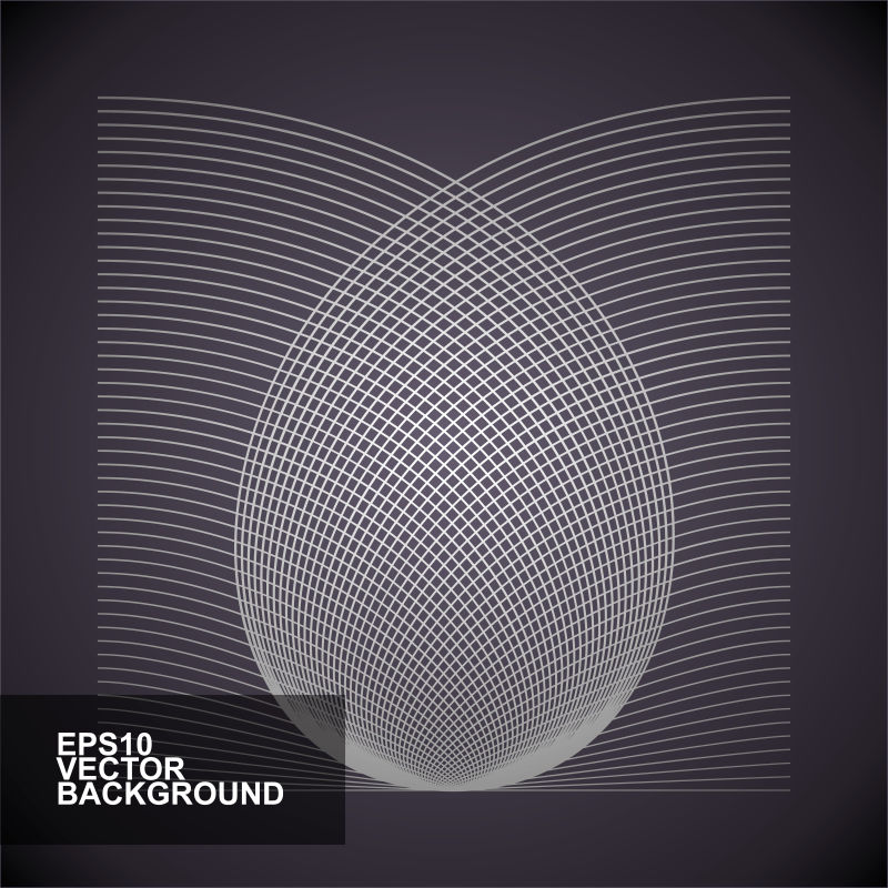 矢量彩色线性背景创意设计