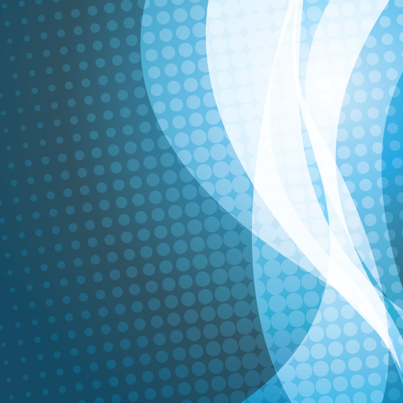 创意矢量蓝色光线时尚科技背景