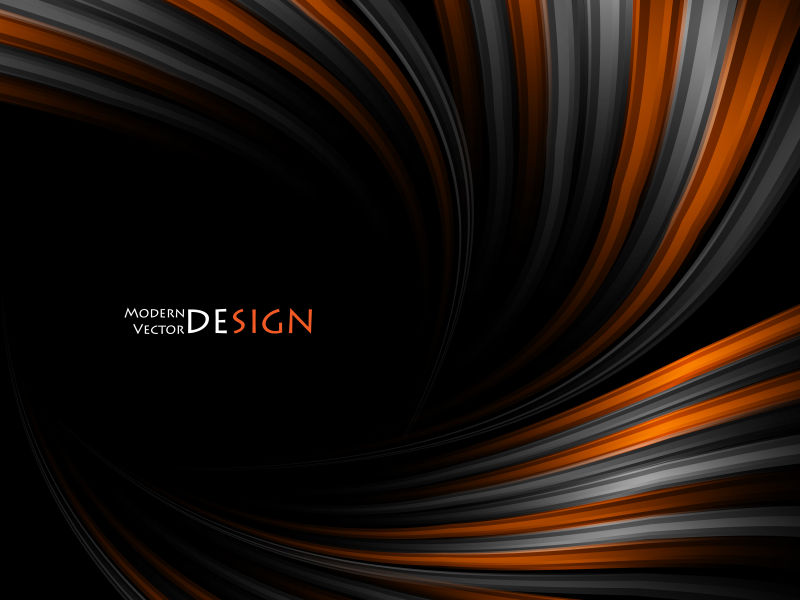 抽象矢量现代光线波形背景设计