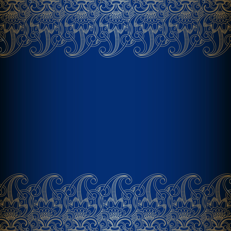 矢量古董装饰背景