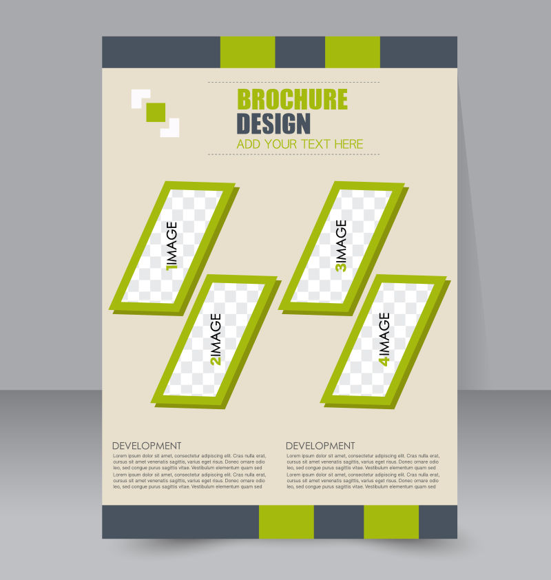 创意矢量商业现代宣传册封面设计