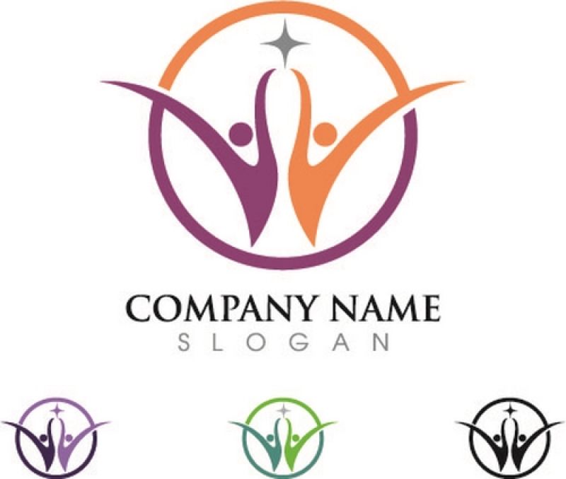 创意矢量现代商业合作主题的图标设计