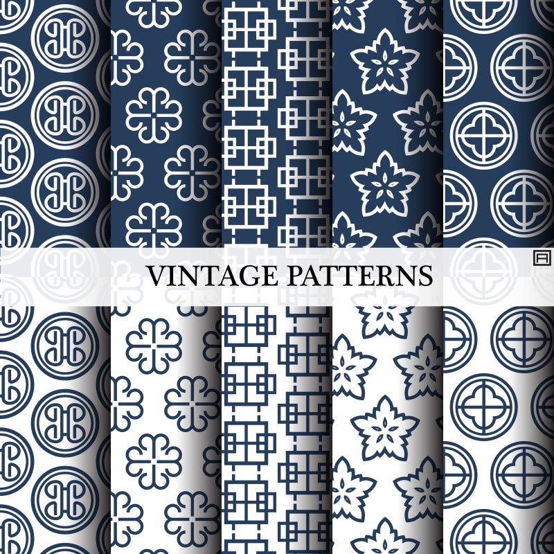 矢量抽象现代几何元素装饰背景设计