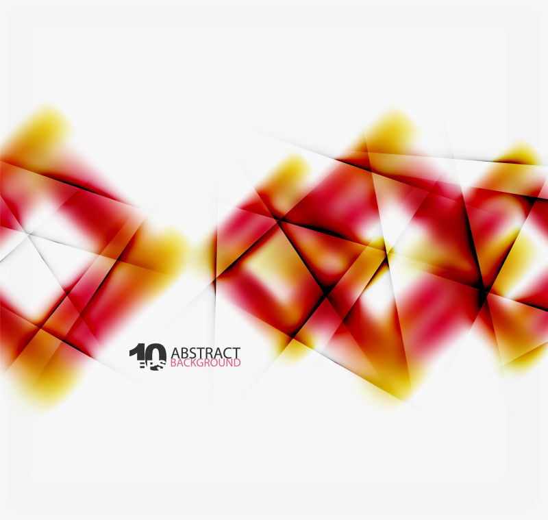 抽象矢量水彩渐变几何纸张背景