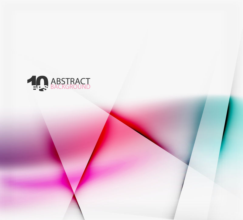 抽象矢量现代彩色几何纸张纹理背景设计