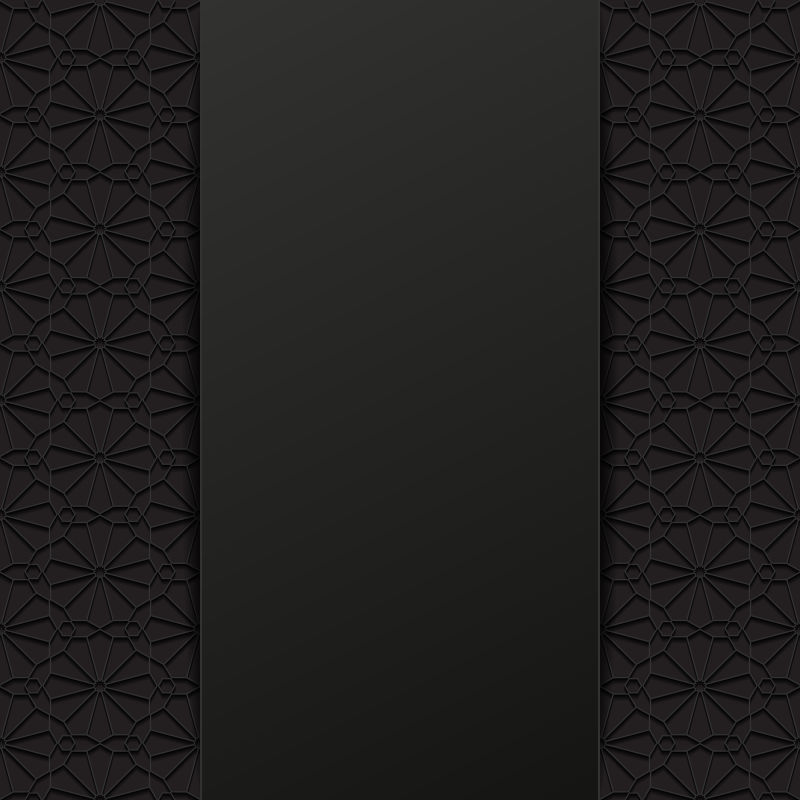 抽象背景与传统装饰