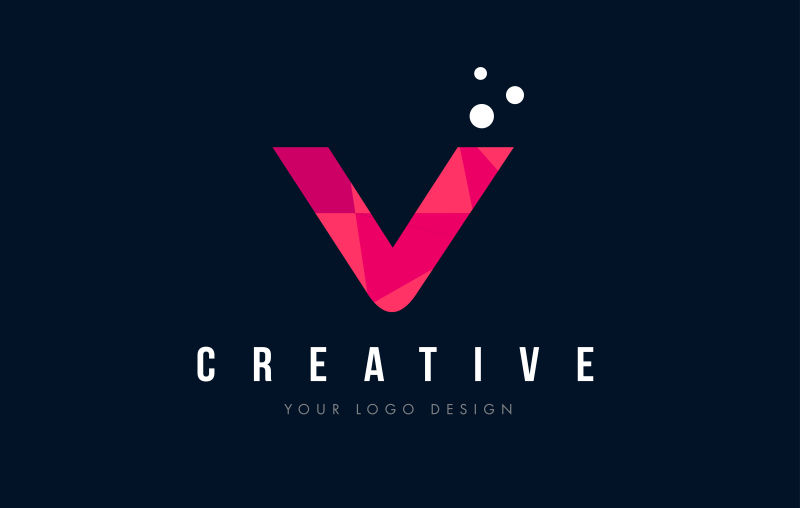 时尚现代字母标志设计花押字和创意swoosh标志