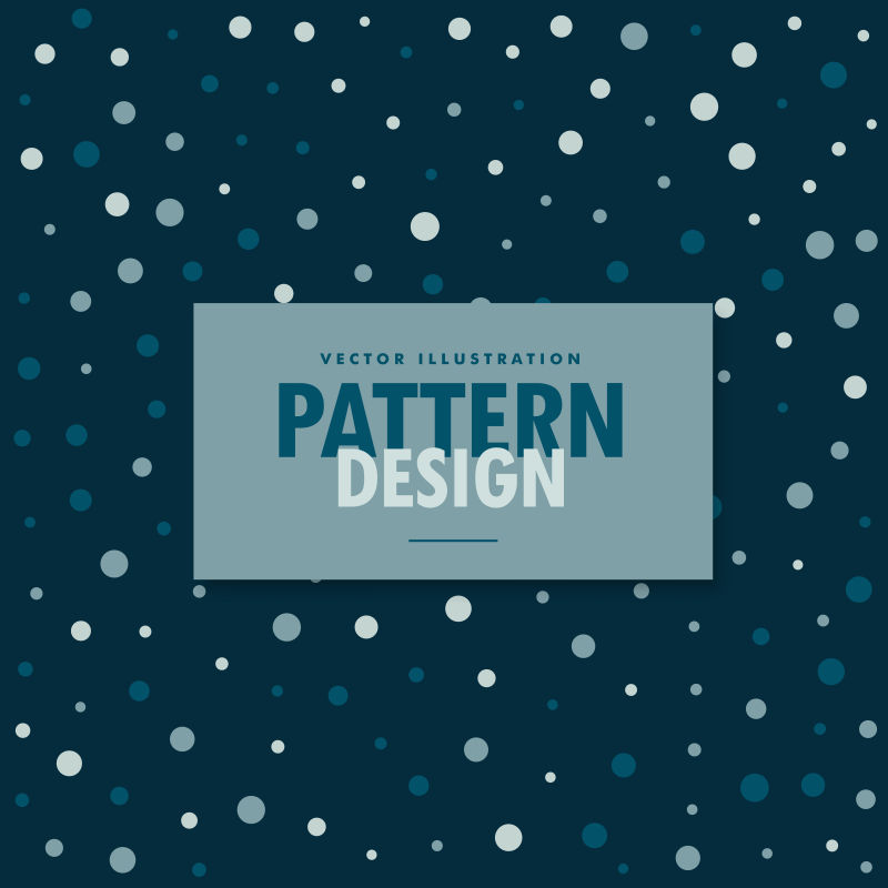 抽象蓝色点矢量背景