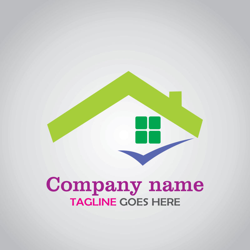 抽象矢量现代标志设计