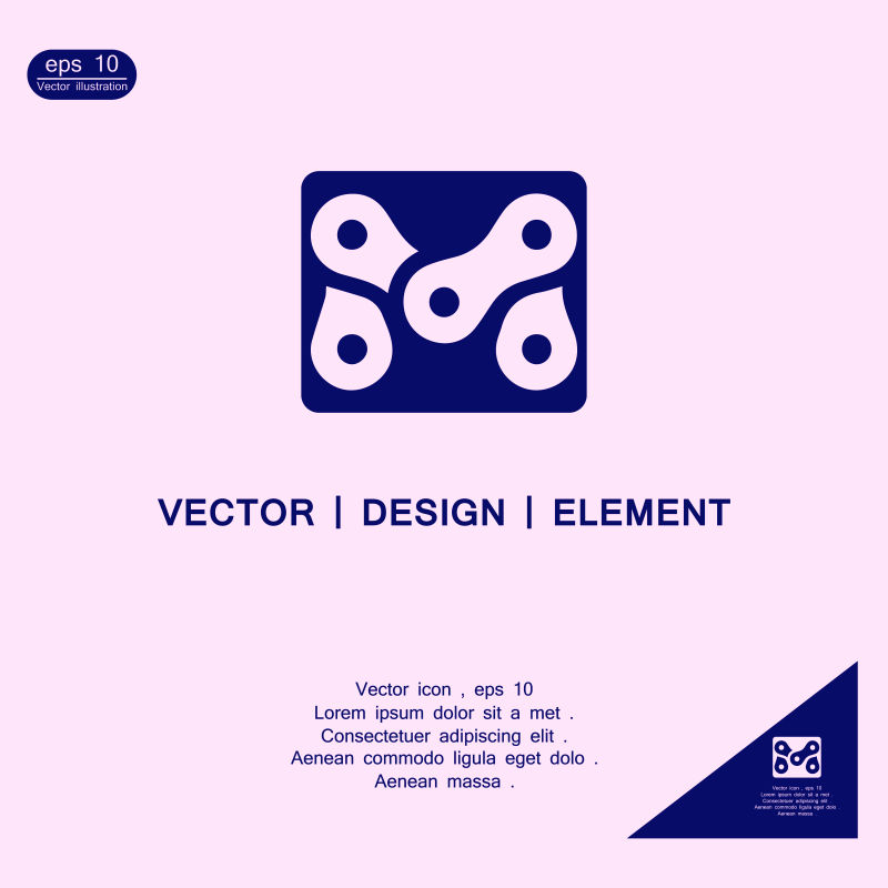 矢量创意现代商业标志平面设计