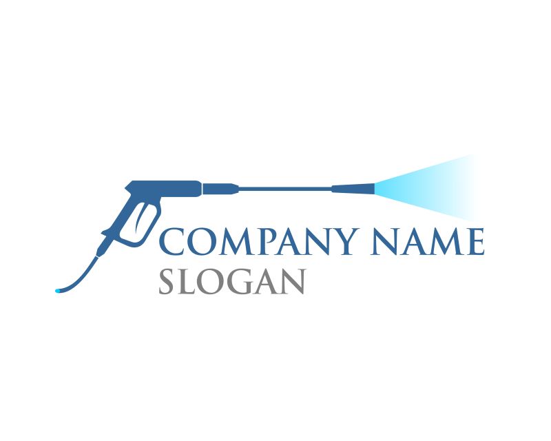 压力清洗标志图片