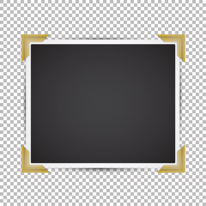 抽象矢量现代时尚空白相框设计