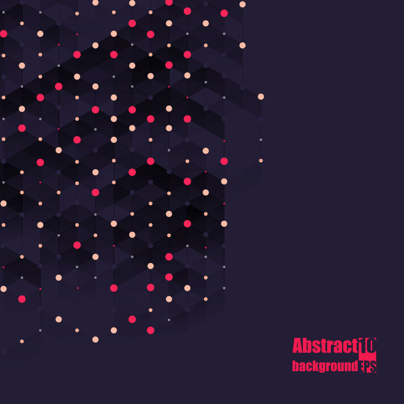 抽象背景具有几何图案EPS10矢量插图