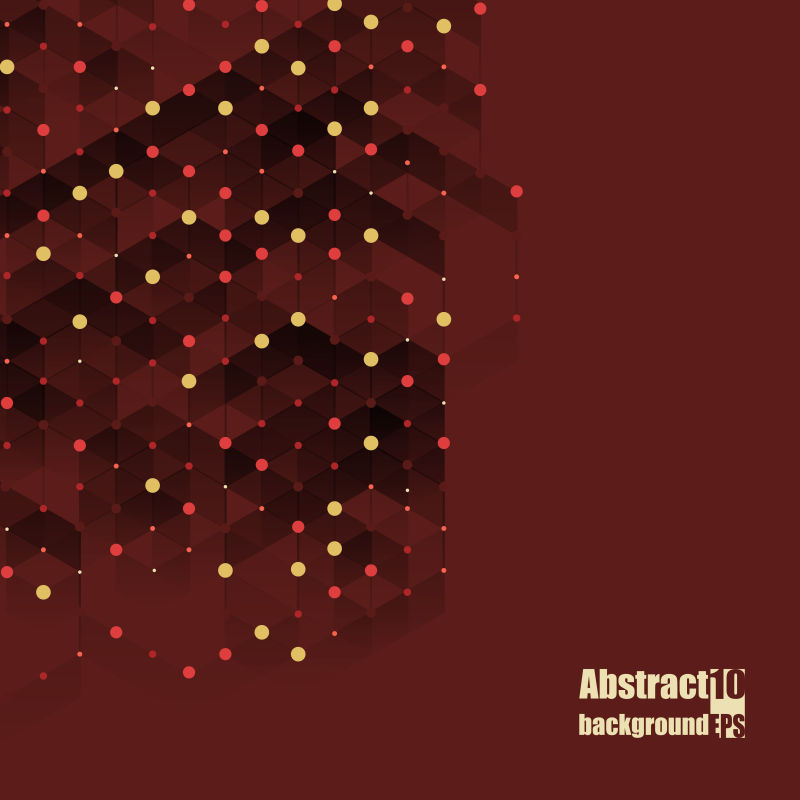 抽象背景具有几何图案EPS10矢量插图