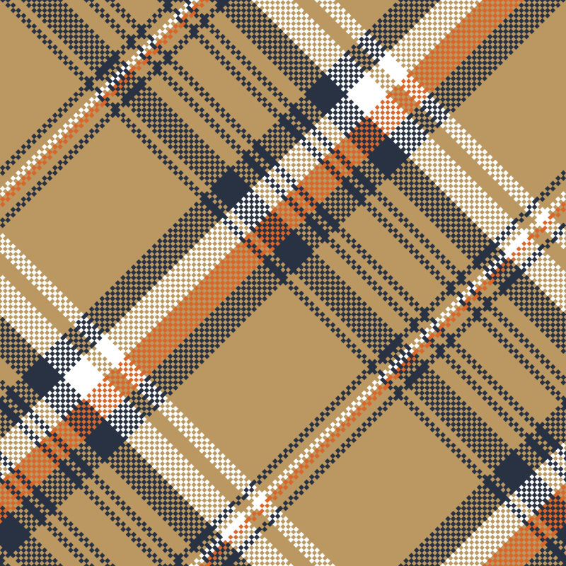 创意矢量经典米色格子纹理背景