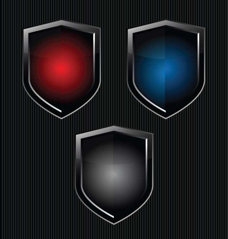 黑盾复古黑色设计系列