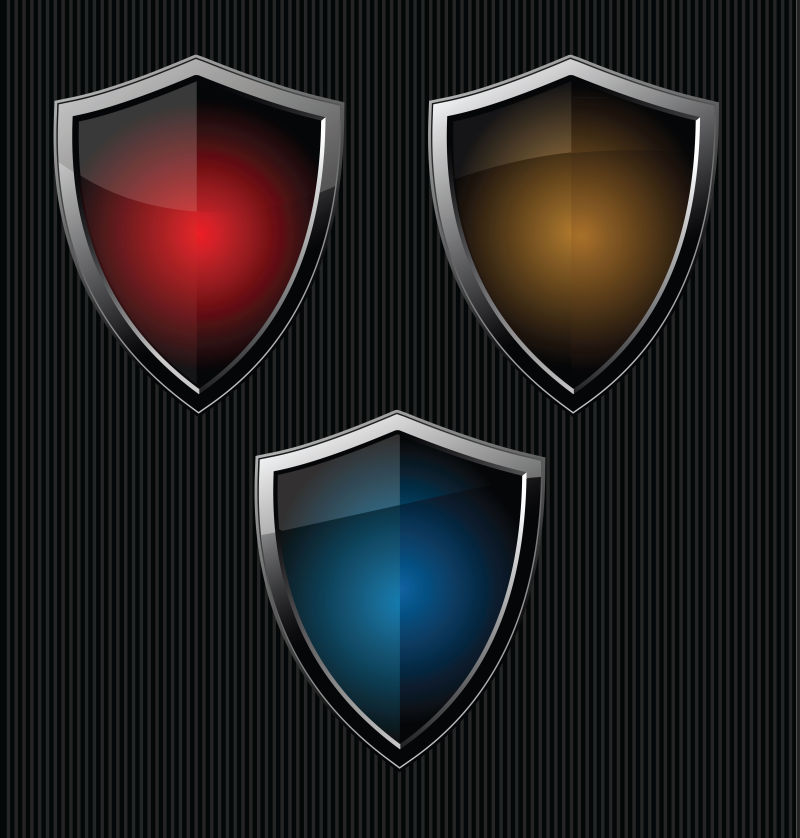 黑盾复古黑色设计系列