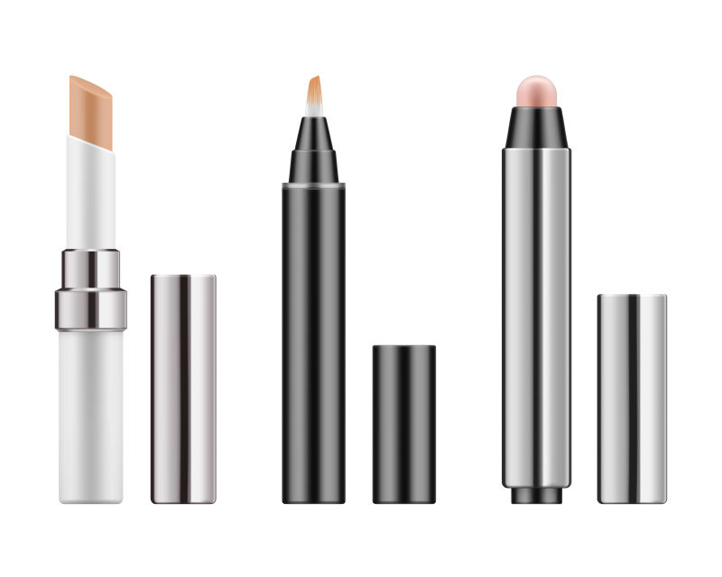 抽象矢量遮瑕膏创意设计