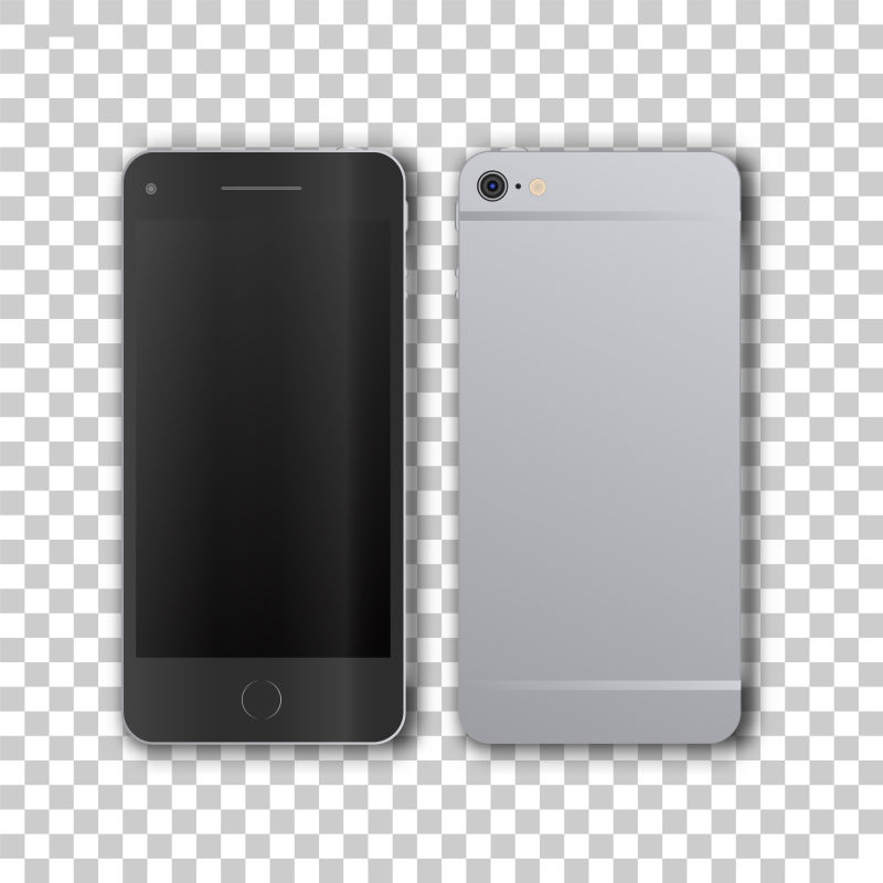 抽象矢量现代电话设计