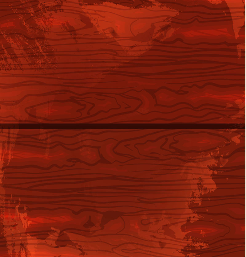 创意矢量现代红色木材纹理背景