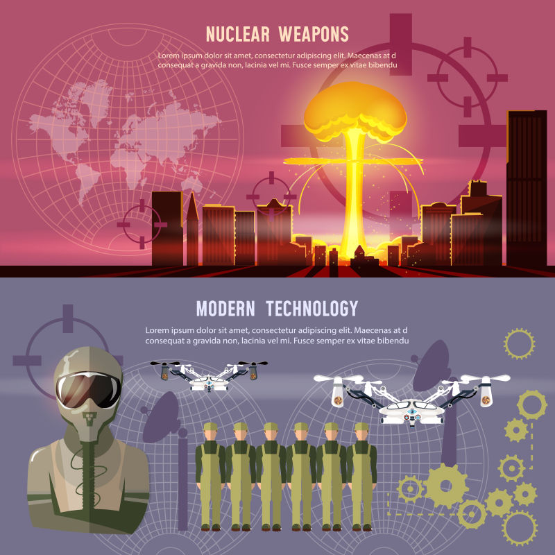 超级大国之间的对抗核战争军事技术核武器军队的未来素材 高清图片 摄影照片 寻图免费打包下载