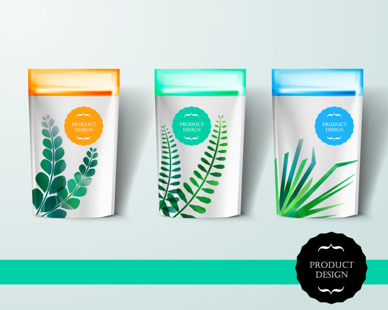 抽象矢量洗衣液创意包装设计