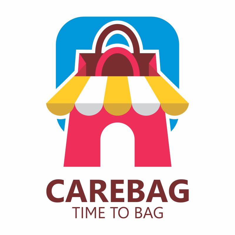 旅游手提箱假日标志矢量