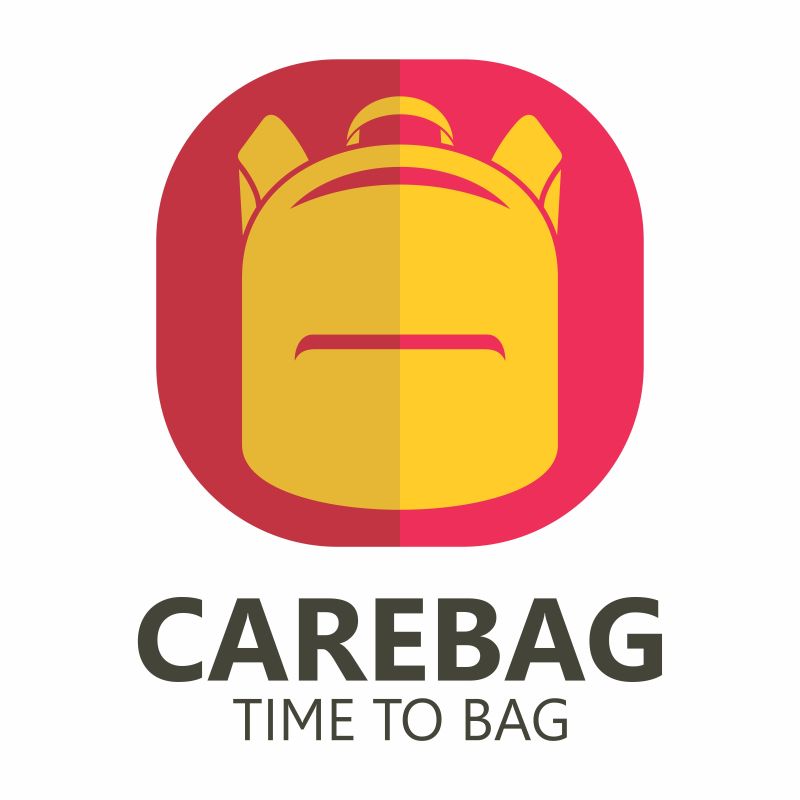 旅游手提箱假日标志矢量