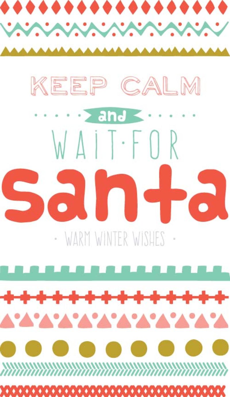 创意矢量现代过节保持冷静主题海报设计