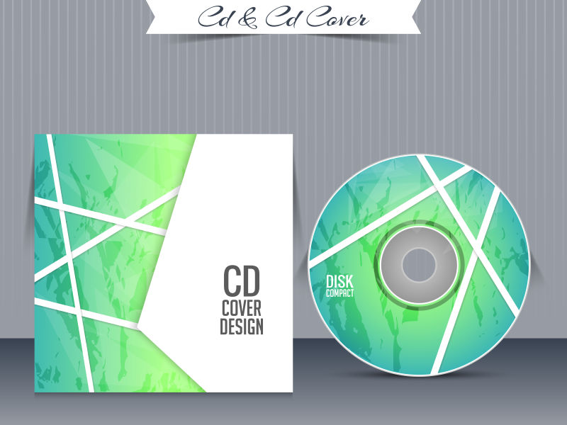 矢量光盘封面设计模板