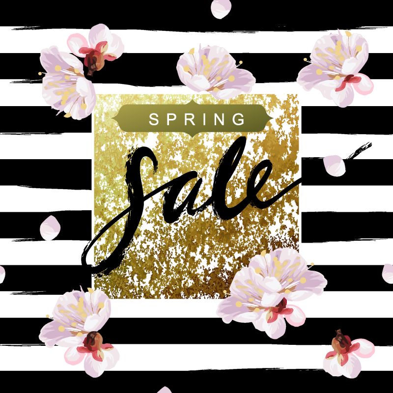 抽象矢量现代销售折扣时尚背景