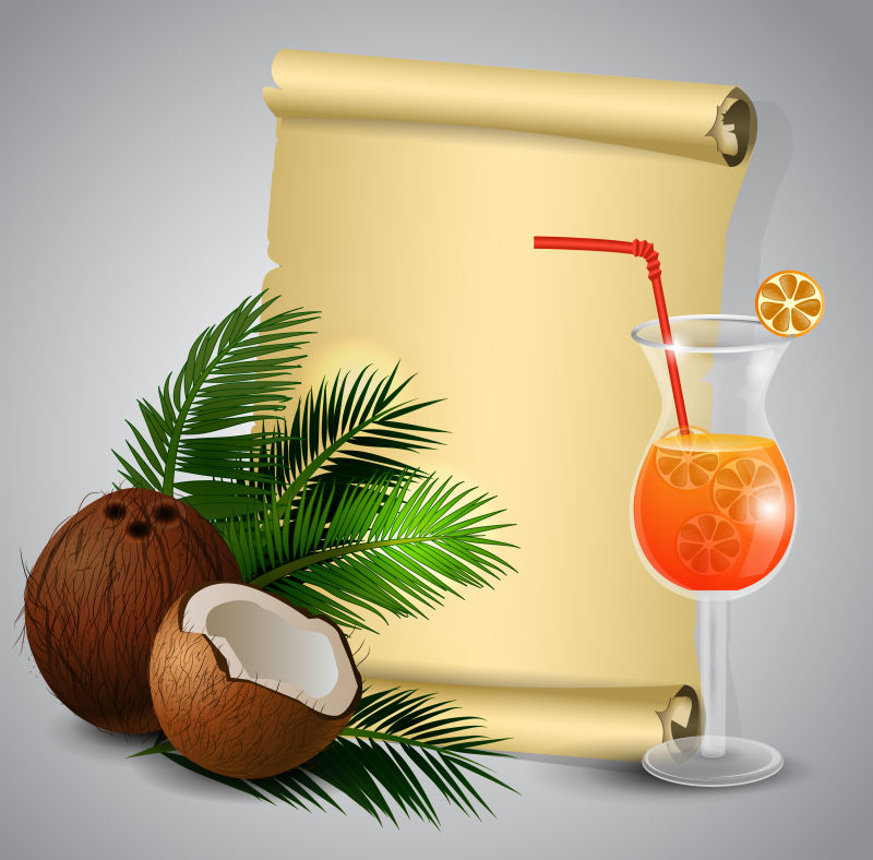 椰子热带坚果