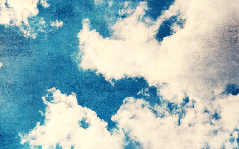 老旧蓝色天空背景